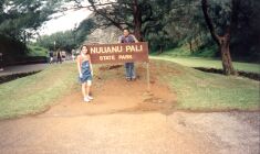 Nuuanu Pali entrance