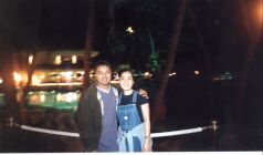 Hilton Hotel at night